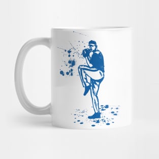 Baseball Pitcher in Windup position - a01 Mug